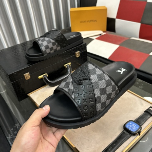 Replica Louis Vuitton Slippers For Men #1207381 $56.00 USD for Wholesale