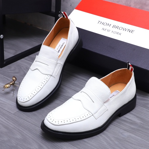 Thom Browne Leather Shoes For Men #1207386 $82.00 USD, Wholesale Replica Thom Browne Leather Shoes