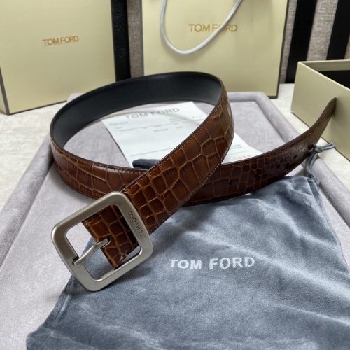 Replica Tom Ford AAA Quality Belts For Men #1207387 $68.00 USD for Wholesale