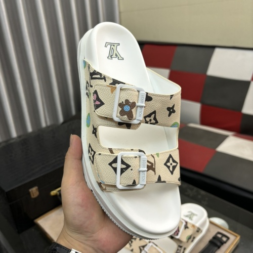 Replica Louis Vuitton Slippers For Men #1207405 $68.00 USD for Wholesale