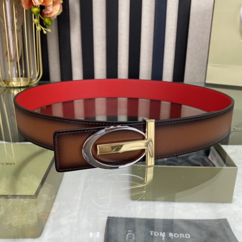 Replica Tom Ford AAA Quality Belts For Men #1207410 $68.00 USD for Wholesale