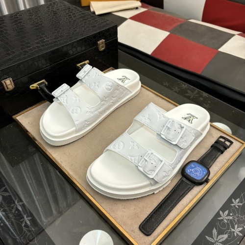 Louis Vuitton Slippers For Men #1207414 $68.00 USD, Wholesale Replica Louis Vuitton Slippers