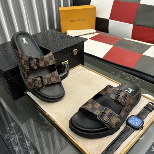 Replica Louis Vuitton Slippers For Men #1207431 $68.00 USD for Wholesale