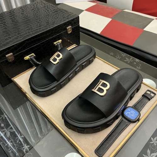 Balmain Slippers For Men #1207470 $52.00 USD, Wholesale Replica Balmain Slippers