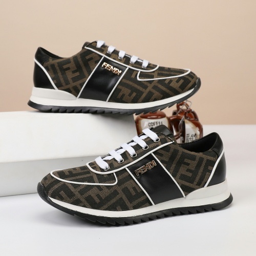 Replica Fendi Casual Shoes For Men #1207489 $72.00 USD for Wholesale