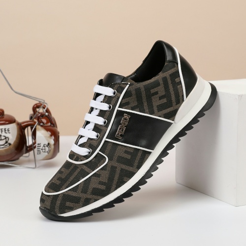 Replica Fendi Casual Shoes For Men #1207489 $72.00 USD for Wholesale