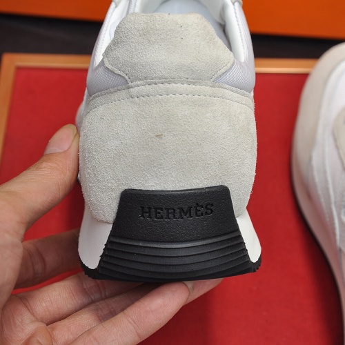 Replica Hermes Casual Shoes For Men #1207492 $102.00 USD for Wholesale