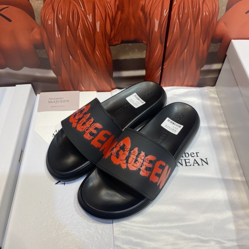 Alexander McQueen Slippers For Men #1207505 $45.00 USD, Wholesale Replica Alexander McQueen Slippers