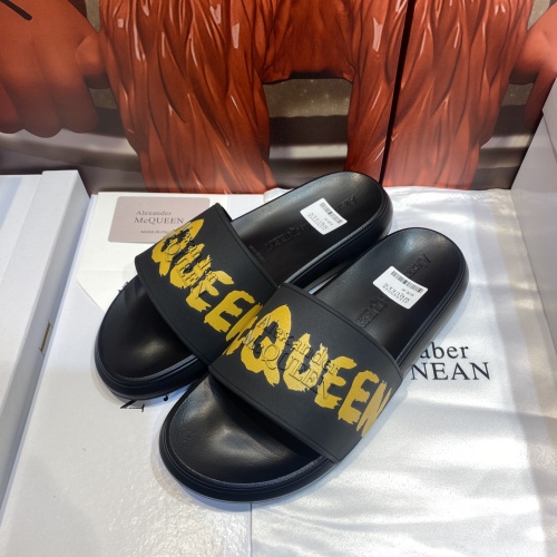 Alexander McQueen Slippers For Men #1207506 $45.00 USD, Wholesale Replica Alexander McQueen Slippers