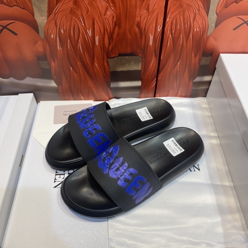 Alexander McQueen Slippers For Men #1207507 $45.00 USD, Wholesale Replica Alexander McQueen Slippers