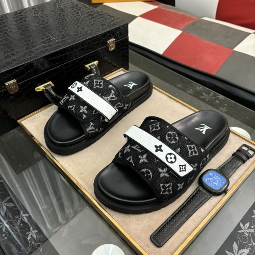 Louis Vuitton Slippers For Men #1207533 $52.00 USD, Wholesale Replica Louis Vuitton Slippers