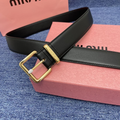 Replica MIU MIU AAA Quality Belts For Women #1207540 $60.00 USD for Wholesale