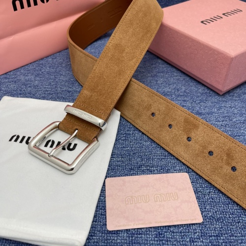 Replica MIU MIU AAA Quality Belts For Women #1207550 $85.00 USD for Wholesale