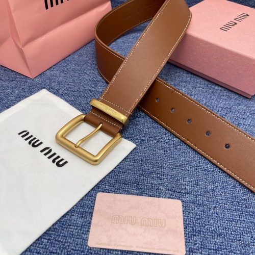 Replica MIU MIU AAA Quality Belts For Women #1207558 $85.00 USD for Wholesale