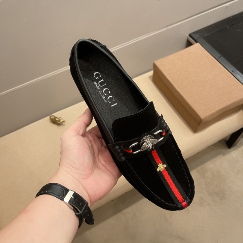 Replica Gucci Oxfords Shoes For Men #1207561 $68.00 USD for Wholesale