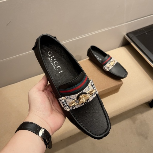 Replica Gucci Oxfords Shoes For Men #1207562 $68.00 USD for Wholesale