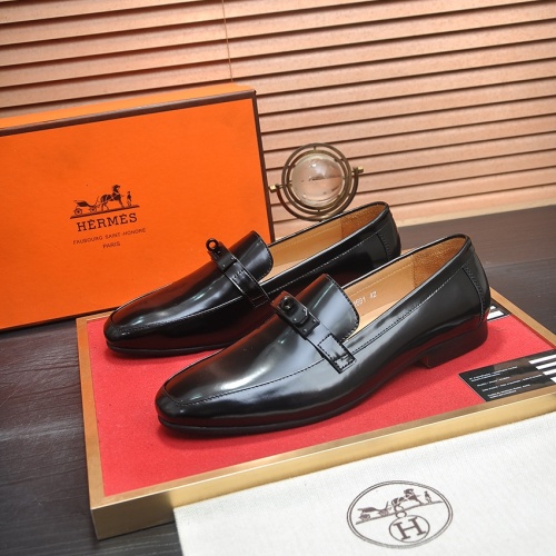 Hermes Leather Shoes For Men #1207625 $102.00 USD, Wholesale Replica Hermes Leather Shoes