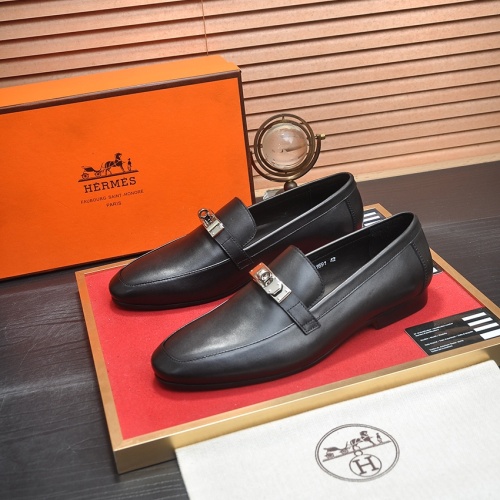 Hermes Leather Shoes For Men #1207626 $102.00 USD, Wholesale Replica Hermes Leather Shoes