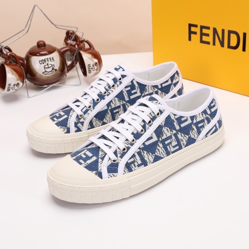 Replica Fendi Casual Shoes For Men #1207692 $64.00 USD for Wholesale