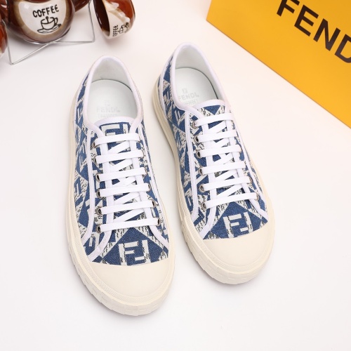 Replica Fendi Casual Shoes For Men #1207692 $64.00 USD for Wholesale