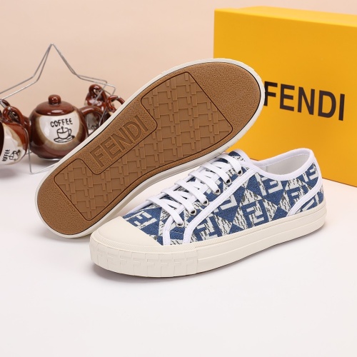 Replica Fendi Casual Shoes For Men #1207692 $64.00 USD for Wholesale