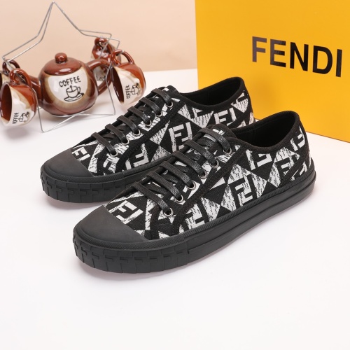 Replica Fendi Casual Shoes For Men #1207693 $64.00 USD for Wholesale