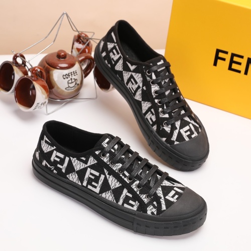 Replica Fendi Casual Shoes For Men #1207693 $64.00 USD for Wholesale