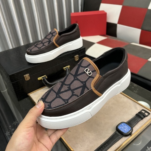 Replica Valentino Casual Shoes For Men #1207711 $72.00 USD for Wholesale