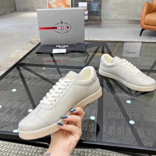 Replica Prada Casual Shoes For Men #1207733 $85.00 USD for Wholesale