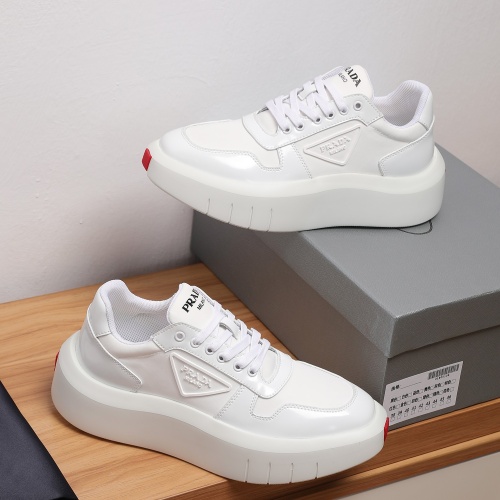 Replica Prada Casual Shoes For Men #1207741 $85.00 USD for Wholesale