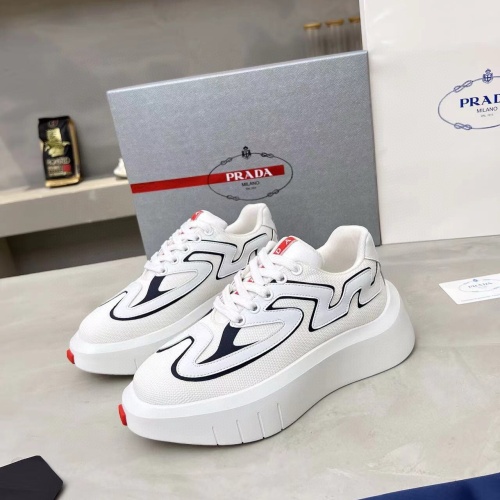 Prada Casual Shoes For Men #1207743 $102.00 USD, Wholesale Replica Prada Casual Shoes