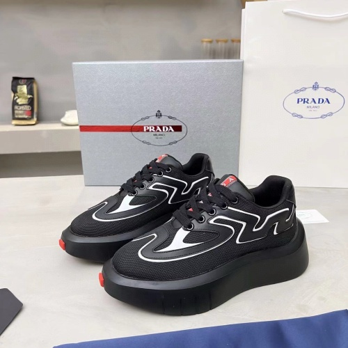 Prada Casual Shoes For Men #1207747 $102.00 USD, Wholesale Replica Prada Casual Shoes