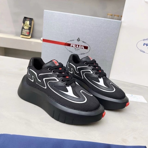 Replica Prada Casual Shoes For Men #1207747 $102.00 USD for Wholesale