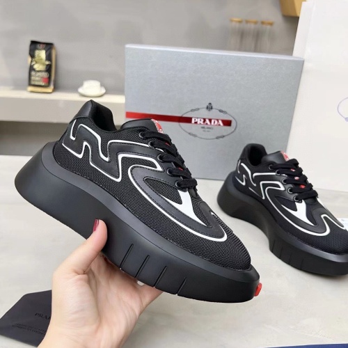 Replica Prada Casual Shoes For Men #1207747 $102.00 USD for Wholesale