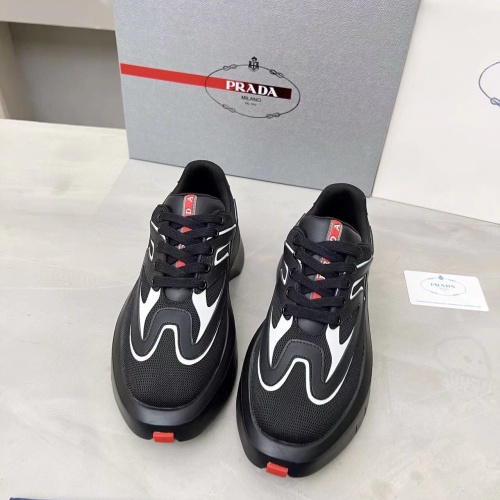 Replica Prada Casual Shoes For Men #1207747 $102.00 USD for Wholesale