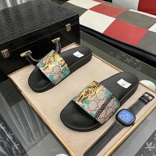 Gucci Slippers For Men #1207865 $40.00 USD, Wholesale Replica Gucci Slippers