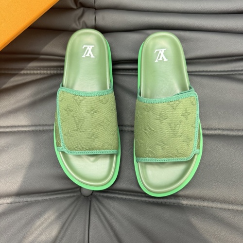 Replica Louis Vuitton Slippers For Men #1207876 $52.00 USD for Wholesale