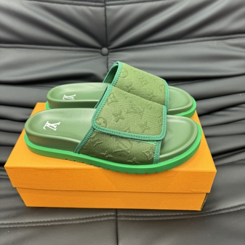 Replica Louis Vuitton Slippers For Men #1207876 $52.00 USD for Wholesale