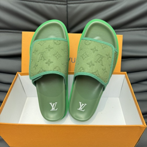 Replica Louis Vuitton Slippers For Men #1207876 $52.00 USD for Wholesale