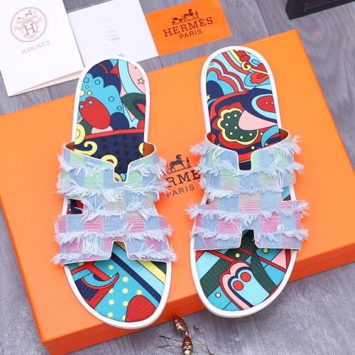 Hermes Slippers For Men #1207888 $48.00 USD, Wholesale Replica Hermes Slippers