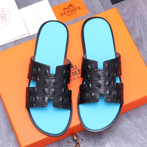 Hermes Slippers For Men #1207895 $48.00 USD, Wholesale Replica Hermes Slippers