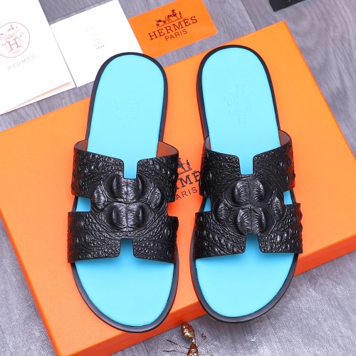 Hermes Slippers For Men #1207896 $48.00 USD, Wholesale Replica Hermes Slippers