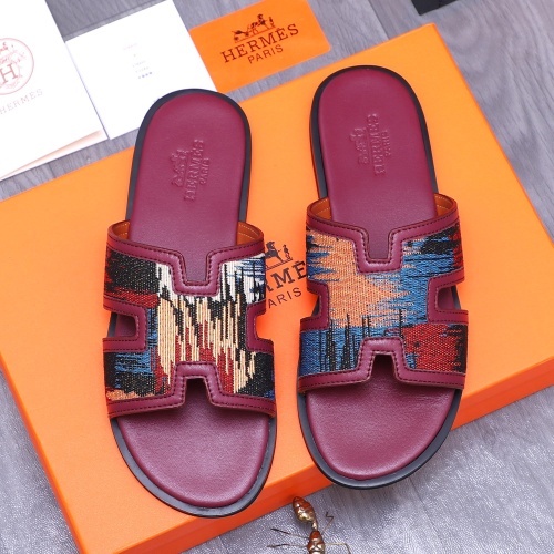 Hermes Slippers For Men #1207900 $48.00 USD, Wholesale Replica Hermes Slippers