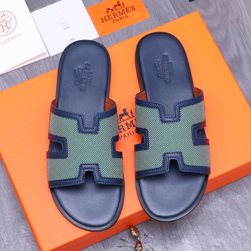 Hermes Slippers For Men #1207904 $48.00 USD, Wholesale Replica Hermes Slippers