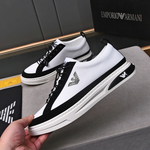 Replica Armani Casual Shoes For Men #1207908 $76.00 USD for Wholesale