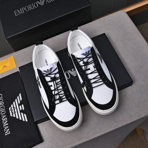 Replica Armani Casual Shoes For Men #1207908 $76.00 USD for Wholesale