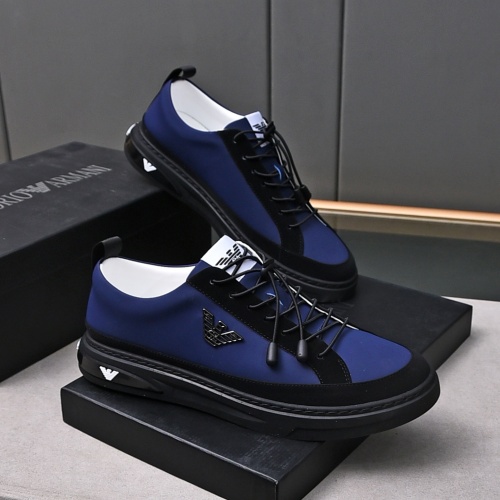 Armani Casual Shoes For Men #1207909 $76.00 USD, Wholesale Replica Armani Casual Shoes