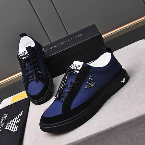 Replica Armani Casual Shoes For Men #1207909 $76.00 USD for Wholesale