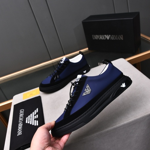 Replica Armani Casual Shoes For Men #1207909 $76.00 USD for Wholesale