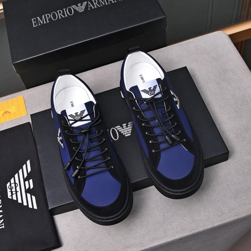 Replica Armani Casual Shoes For Men #1207909 $76.00 USD for Wholesale